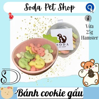 Bánh Cookie Gấu Cho Hamster