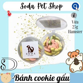 Bánh Cookie Gấu Cho Hamster