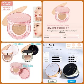 (chính hãng, có hộp HỒNG mẫu mới) PHẤN NƯỚC #LIME