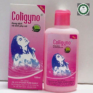 Dung dịch vệ sinh phụ nữ Coligyno chai 100ml