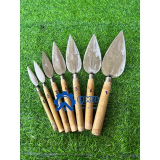 Bộ 7 chiếc bay huế rèn liền khối -bay chuyên dùng đắp cắt phào chỉ và hoa văn phù điêu