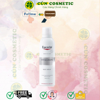 ✅[CHÍNH HÃNG]Xịt dưỡng ẩm Eucerin Hyaluron Mist Spray Sensitive Skin 150ml