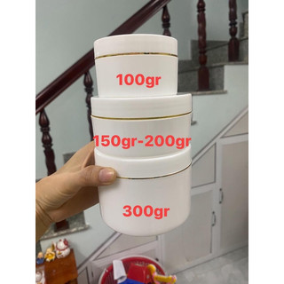 Hủ 100gr-200gr-300gr màu đen