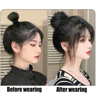 [HÀNG ĐẸP GIÁ TỐT] TÓC GIẢ BÚI CỘT XOĂN DẠNG CỘT DÀY DẶN TIỂU THƯ