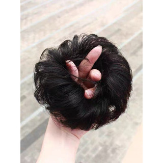 [HÀNG ĐẸP GIÁ TỐT] TÓC GIẢ BÚI CỘT XOĂN DẠNG CỘT DÀY DẶN TIỂU THƯ