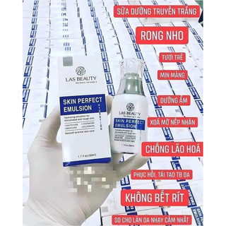 Sữa Dưỡng Rong Nho Las Beauty – Skin Perfect Emulsion Las Beauty Date mới Dung tích:50ml