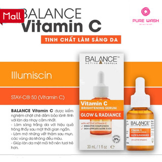 Tinh Chất giảm Thâm, Trắng Da Balance Active Formula Vitamin C Brightening Serum 30ml/60ml