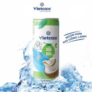 Sữa dừa lon nhôm vietcoco 240ml