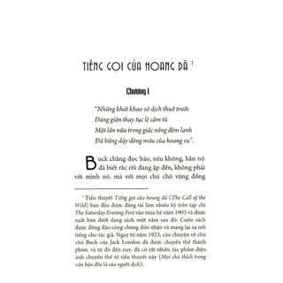 Sách - Tiếng Gọi Của Hoang Dã (Sbooks)
