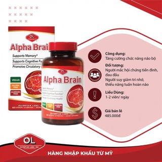 Bổ não Alpha Brain