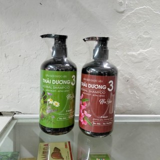 Dầu gội dược liệu Thái Dương 3 chai 480ml