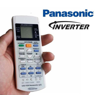 Điều khiển, Remote điều hòa - máy lạnh Panasonic Inverter