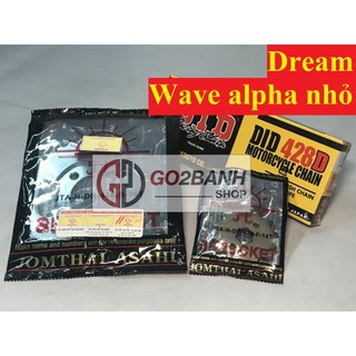 Nhông sên dĩa DID Mặt Trời Dream, Wave alpha nhỏ chính hãng