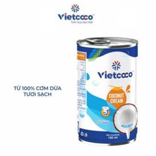 Nước cốt dừa tươi Vietcoco lon 160ml - Món Ngọt