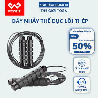 Dây nhảy thể dục WOWFIT tập thể lực, yoga lõi thép giúp giảm cân tại nhà