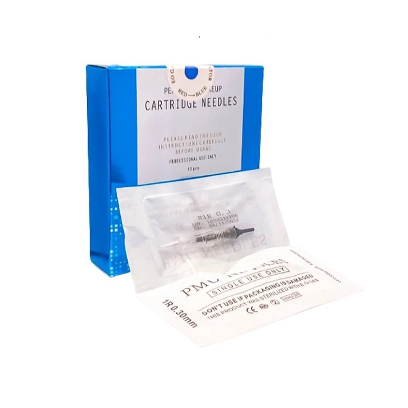 Kim phun xăm máy kỹ thuật số vỏ xanh Dùng Trong Phun Xăm