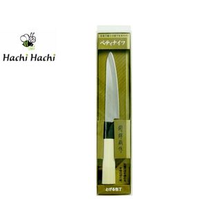 Dao inox gọt trái cây Nikken Tsubazo lưỡi 12cm - Hachi Hachi Japan Shop