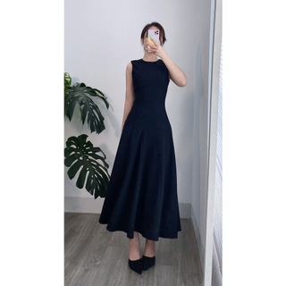 Đầm EP midi cát Hàn cắt rập KAMI