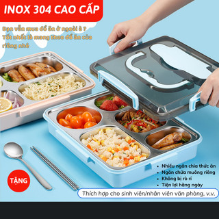 Hộp Đựng Cơm Cao Cấp Grand Haven Nhiều Ngăn Nắp Chắc Chắn Có Thể Kê Điện Thoại Tiện Lợi Giữ Nhiệt Tốt Nhiều Màu Sắc