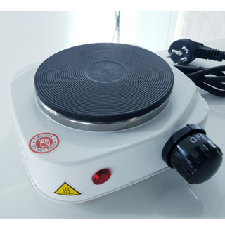 Bếp điện mini 500w dùng ấm pha cà phê moka pot pha trà nấu ăn du lịch dã ngoại