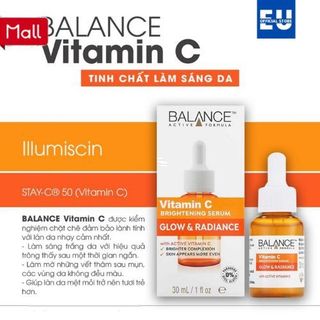 Tinh Chất Dưỡng Trắng Da Mờ Thâm Balance Active Formula Vitamin C Brightening Serum 30ml