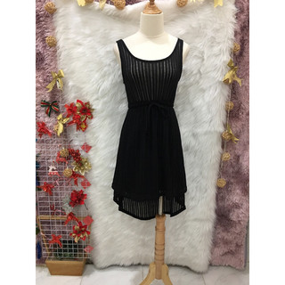Đầm Đuôi Cá - Eo Chun Dây Rút Thắt Nơ 2 hand- Size S M