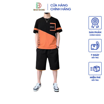 Bộ quần áo thể thao nam nữ vải poly cá sấu thoáng mát thấm hút mồ hôi cao cấp phối áo họa tiết Bảo Đăng