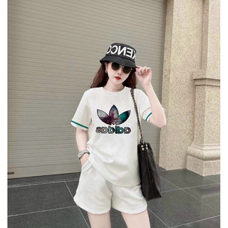 SET SHORT COTTON THÊU LOGO CAO CẤP