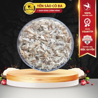 Vụn thô to tổ yến có quà chưng+nhíp- yến sào cô ba nguyên chất