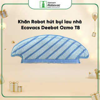 Phụ kiện máy robot hút bụi - Khăn lau robot hút bụi lau nhà ecovacs T8/ N8 Pro - ( 1 Cái ) - Hàng chính hãng