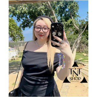 ÁO THUN TRẦN VAI BIGSIZE[TNT SHOP BIGSIZE 60KG 90KG]