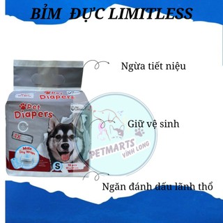 Bỉm đực, cái Limitless cho chó , lẻ 1 miếng