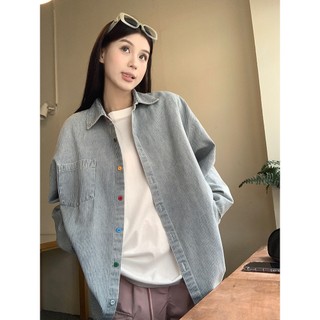 Áo sơ mi nữ form rộng mặc ngoài khoác ngoài đi chơi, áo khoác sơ mi nữ form dáng đẹp hàn quốc đi chơi đi học 2024