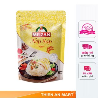 Gạo nếp sáp cao cấp meizan gói 1kg