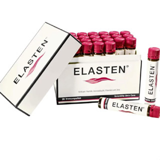 Bộ 2 Hộp Collagen Elasten Giúp Da Căng Mịn, Chống Lão Hóa, Tóc Chắc Khỏe - Collagen Số 1 Tại Đức 2 HỘP x 28 ỐNG x 25ML