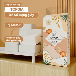 Khăn giấy cao cấp treo tường Top Gia đa năng dùng cho mọi không gian được