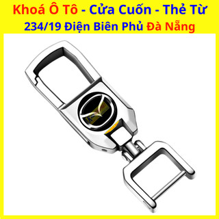 Móc Chìa Khoá xe Mazda số điện thoại siêu nhỏ đeo xe ô tô