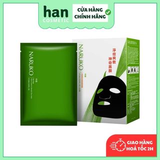 Mặt Nạ Trị Mụn, Kiểm Soát Dầu Chiết Xuất Tràm Trà Naruko Tea Tree Shine Control & Blemish Clear Mask 26ml - hancosmetic
