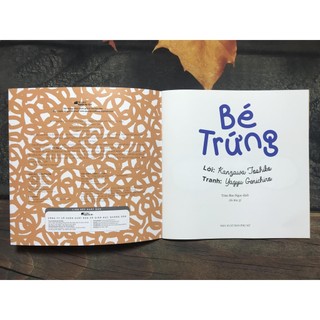 Sách ehon Nhật Bản - Bé trứng