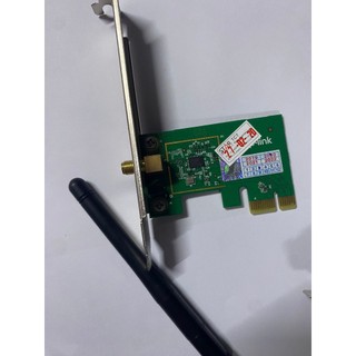Card thu wireless pci 1x tp-link tl-wn781nd 150 mbps ver 3.0, đã qua sử dụng