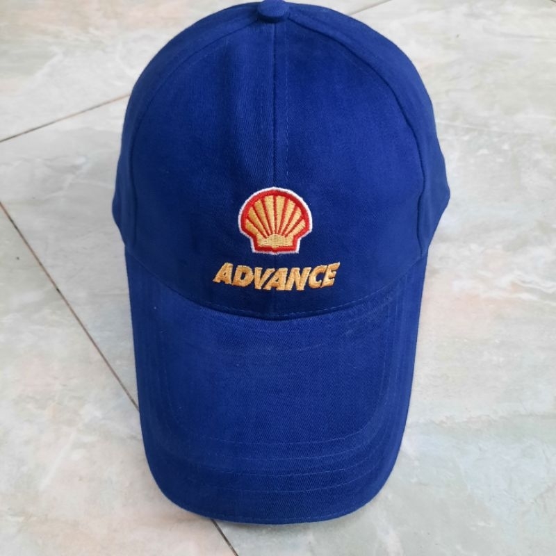 Nón kết màu đen logo dầu nhớt Shell/ Mũ lưỡi trai màu đen logo Shell