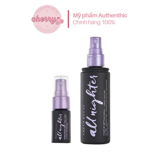 Xịt khoá make up urban decay all nighter setting spray