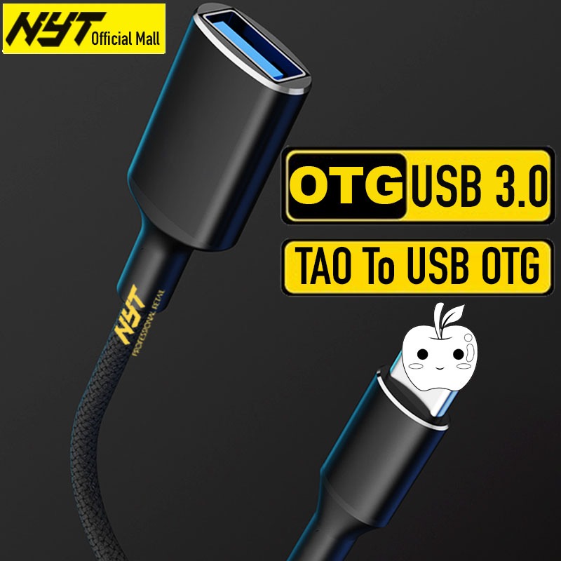 Cáp USB OTG AI Phone Chuẩn 3.0 Tốc Độ 5Gbps Cao Cấp NYT Bảo Hành 12T Chính Hãng