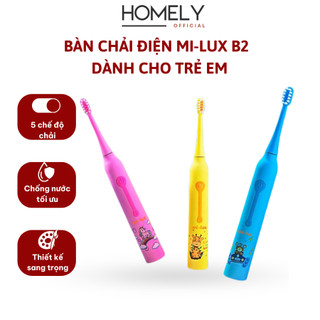 Bàn chải điện trẻ em Xiaomi Mi-Lux Oral B1 dành cho trẻ em, thiết lập đánh răng khoa học