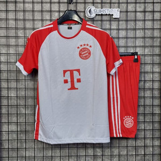 Áo Đá Bóng CLB Bayern Munich Trắng Mới - Đồ Đá Banh 2024