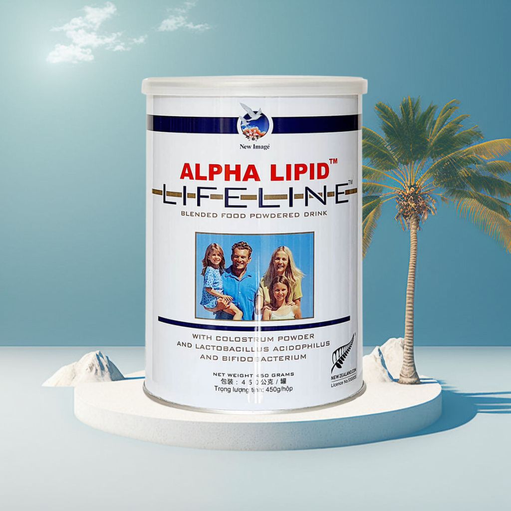 Sữa non ALPHA LIPID Lifeline hộp 450g