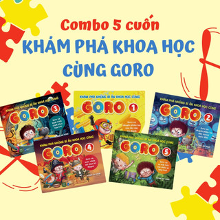 Sách - combo 5 cuốn khám phá những bí ẩn khoa học cùng goro