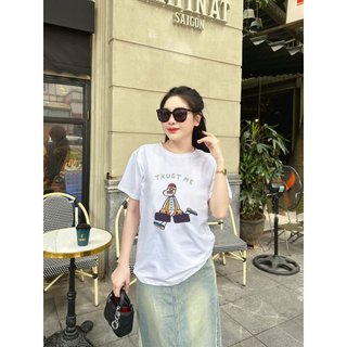 Áo phông thiết kế cotton 100% TRUST ME VALI chất liệu cao cấp co giãn 4 chiều