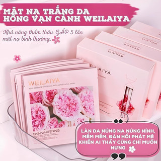 hộp 10 miếng mặt nạ weilaiya