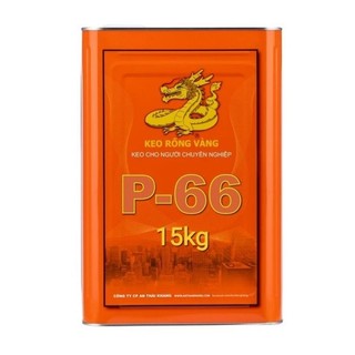 (Keo Rồng Vàng P66 15kg) Keo đa năng dán gỗ, laminate, giầy dép, mút xốp, sofa, yên xe, cỏ nhân tạo...